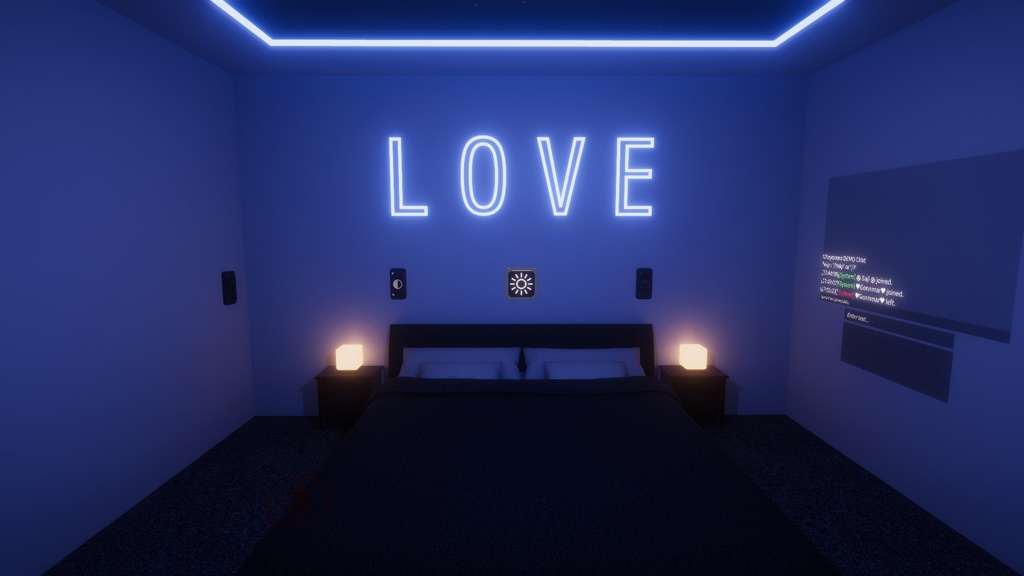 Night Sky Room 【SDK3 VRChat Ready】 夜空の部屋