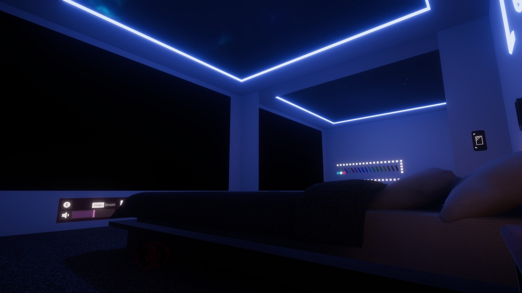 Night Sky Room 【SDK3 VRChat Ready】 夜空の部屋