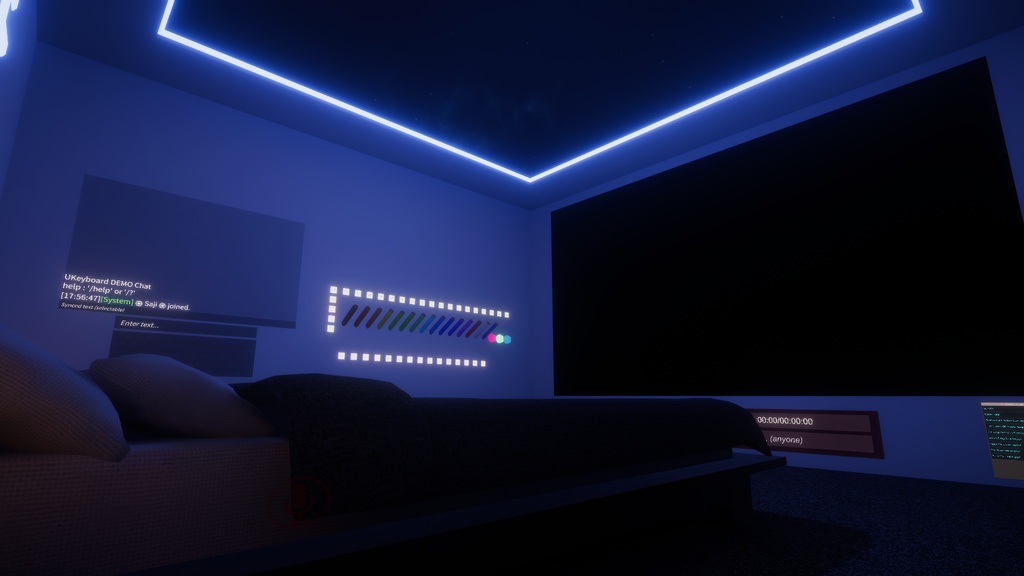 Night Sky Room 【SDK3 VRChat Ready】 夜空の部屋