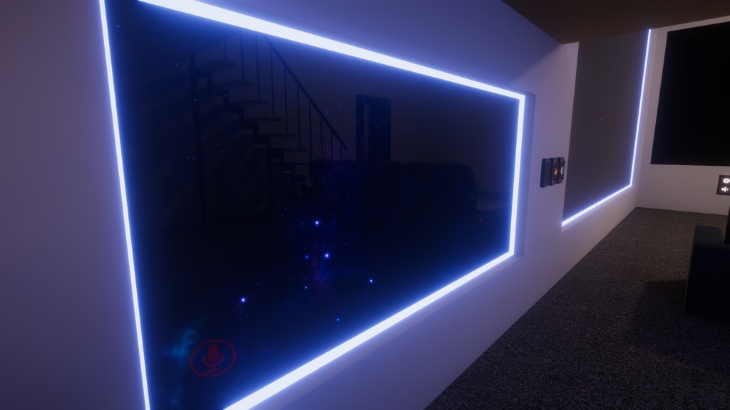 Led Loft with 8 Ball 【SDK3 VRChat Ready】8ボール付きLedロフト