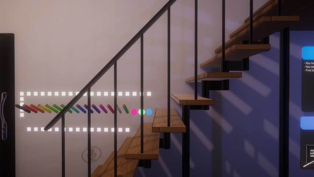 Led Loft with 8 Ball 【SDK3 VRChat Ready】8ボール付きLedロフト