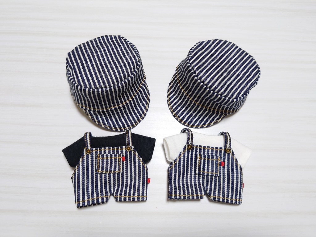 ヒッコリーサロペットセット