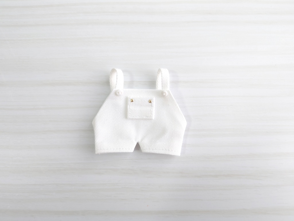 サロペット(白)