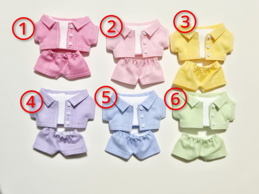 カラフルシャツセット