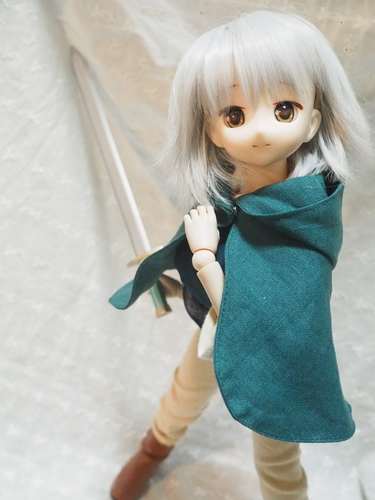 旅人のマント(40㎝ドール用)