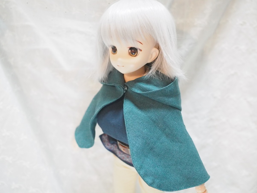 旅人のマント(40㎝ドール用)