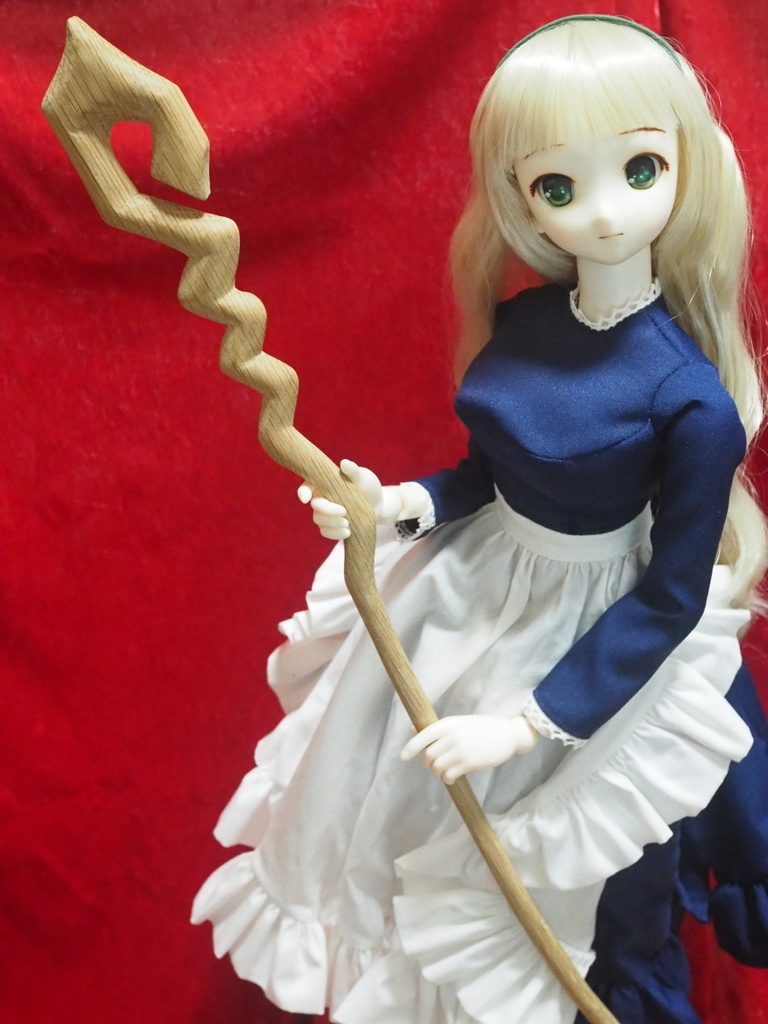 1/3ドール用 オークのロングスタッフ