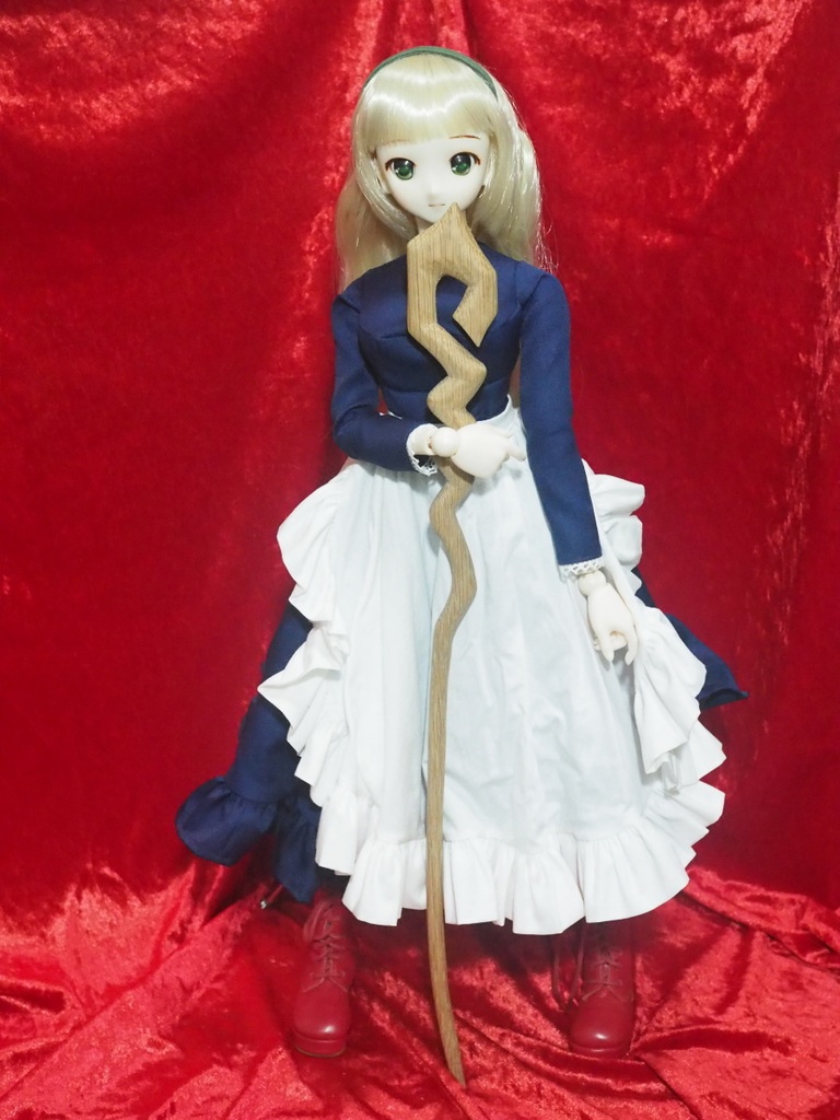 1/3ドール用 オークのロングスタッフ