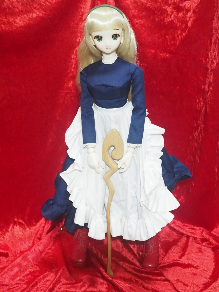 1/3ドール用 オークのミディアムスタッフ