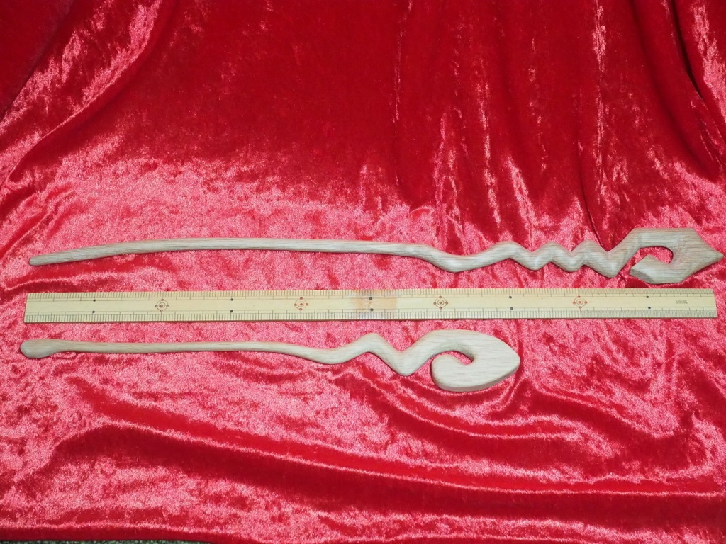 1/3ドール用 オークのミディアムスタッフ