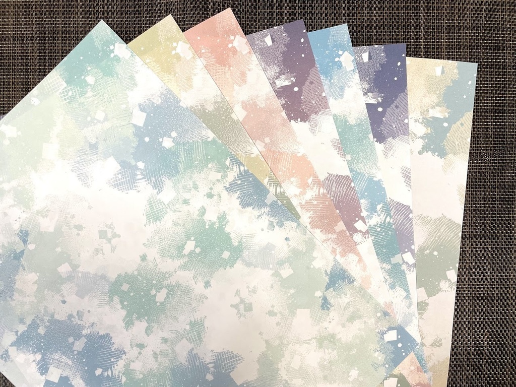 デザインペーパー　印刷用データ　A4