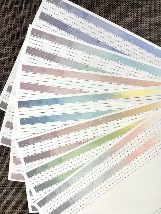 デザインペーパー　印刷用データ　A4