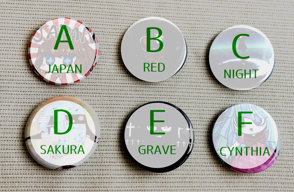 Lumen XXIII 缶バッジコレクション