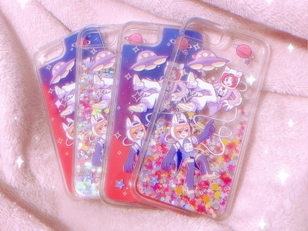 ゴールデンビクトリーキラキラiPhoneケース