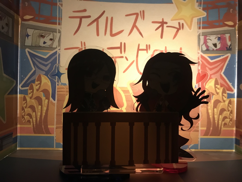 ゴールデンビクトリー舞台風ジオラマセット