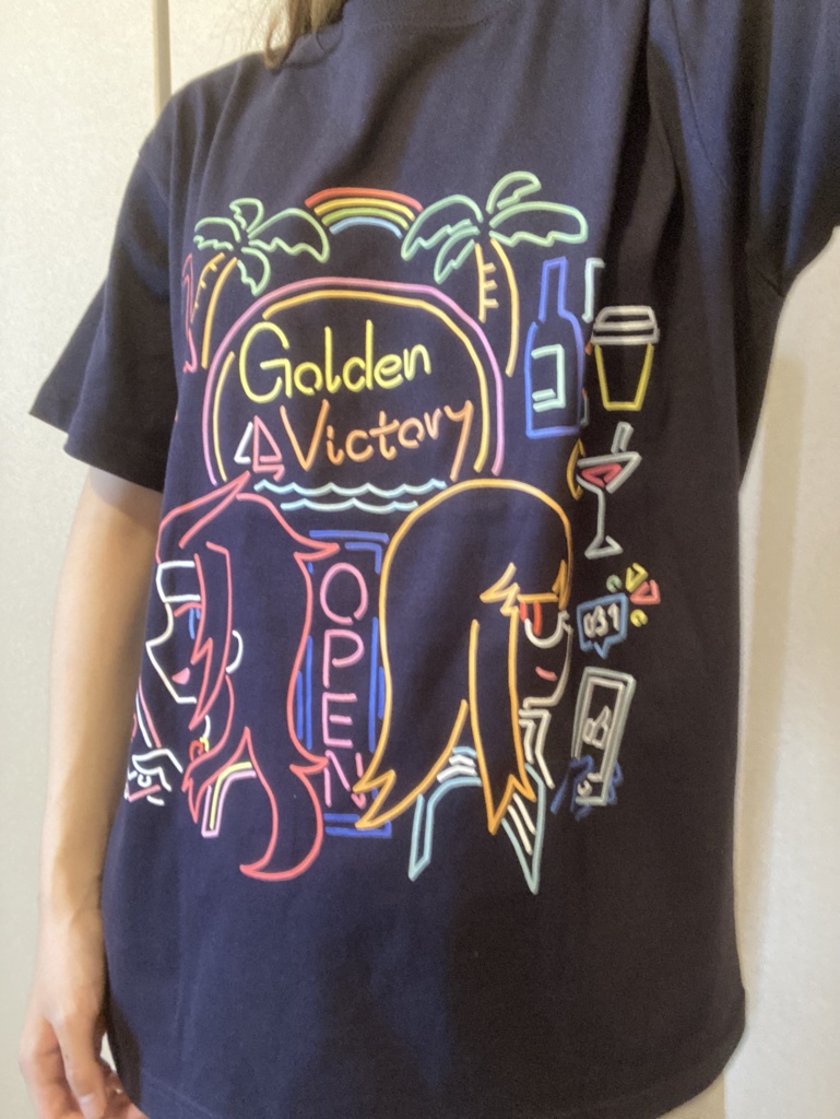 ゴールデンビクトリービーチバーTシャツ