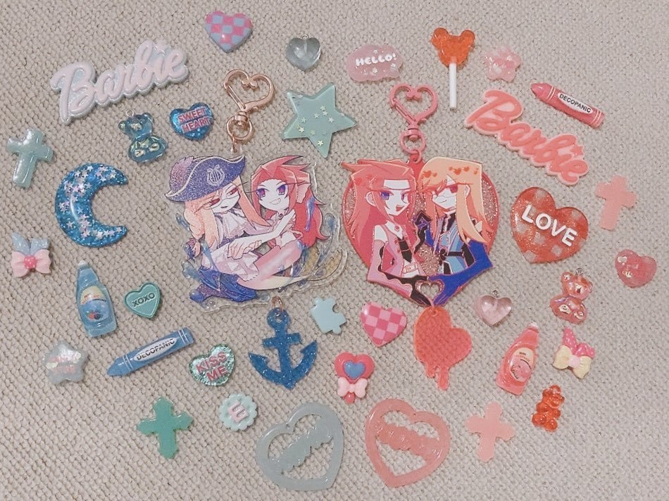 GVheartアクリルキーホルダー・アクリルスタンド