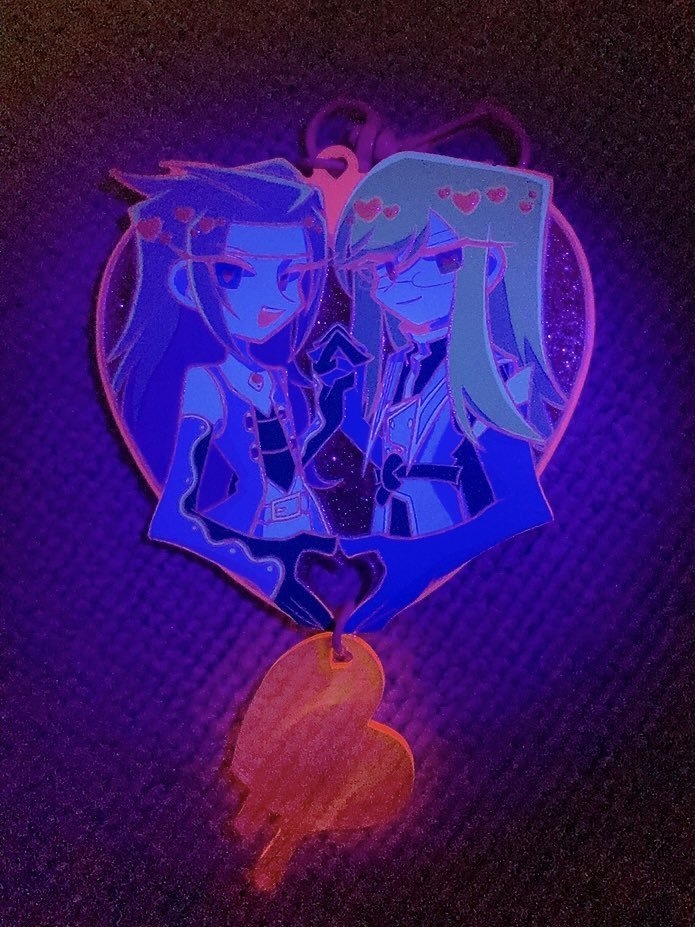 GVheartアクリルキーホルダー・アクリルスタンド