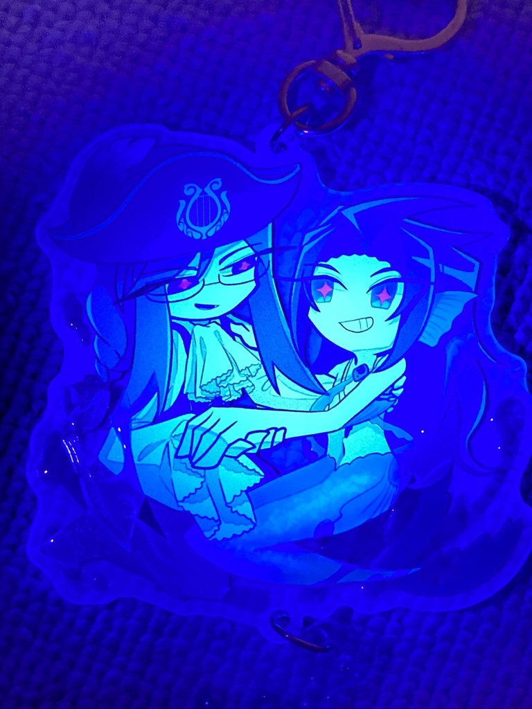 海賊ジェイド&人魚ゼロス アクリルキーホルダー