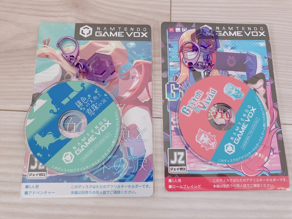 GVゲームディスク風アクキー