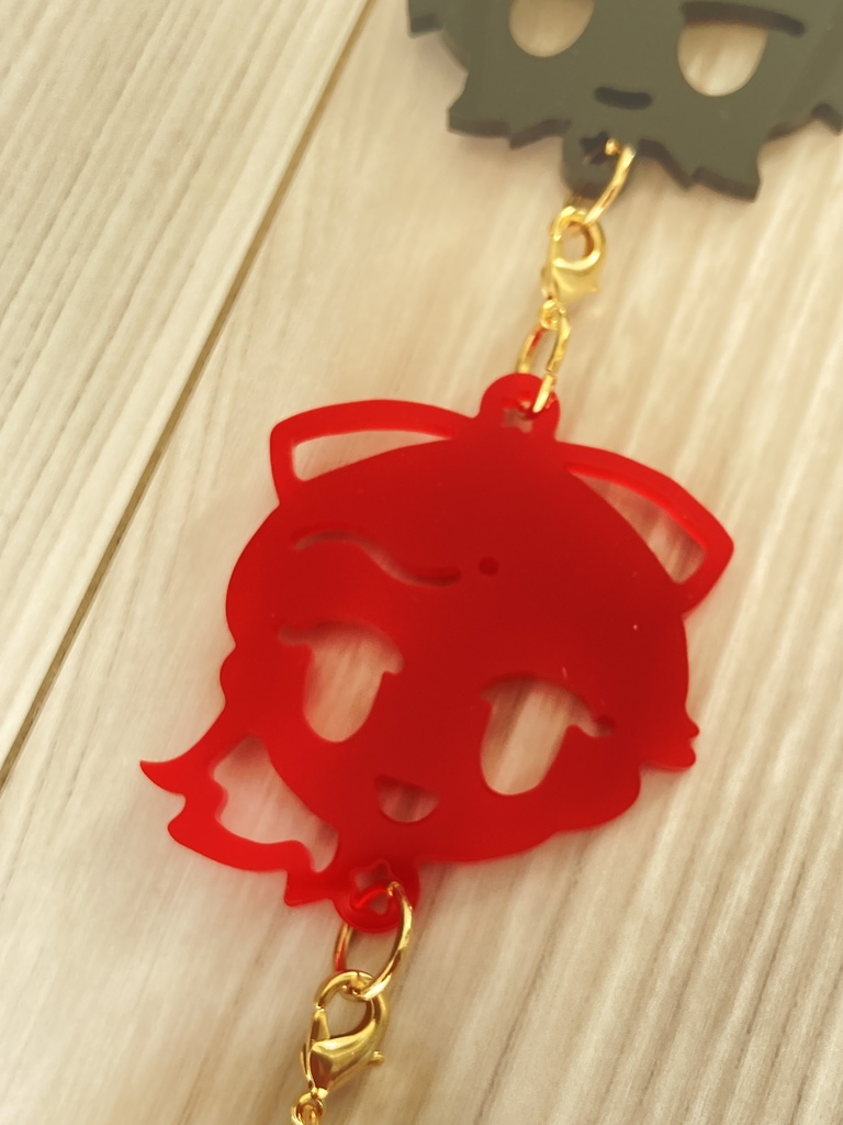 【P5R】連結怪盗団型抜きアクキー