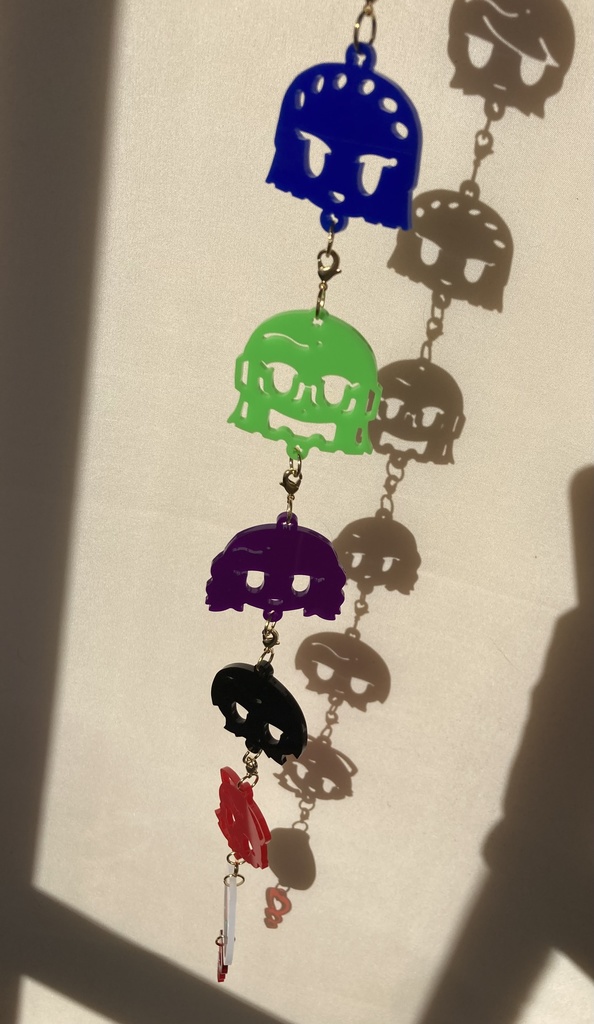 【P5R】連結怪盗団型抜きアクキー