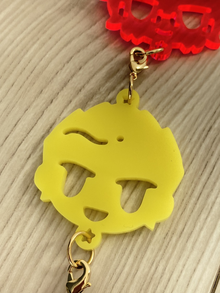 【P5R】連結怪盗団型抜きアクキー