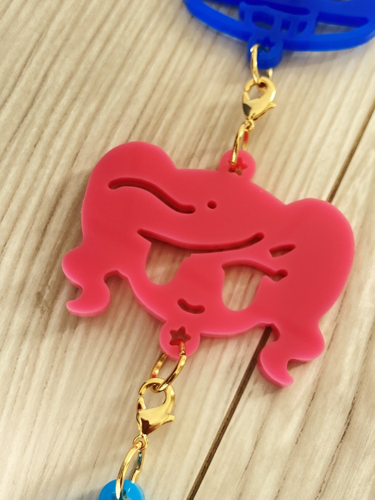 【P5R】連結怪盗団型抜きアクキー