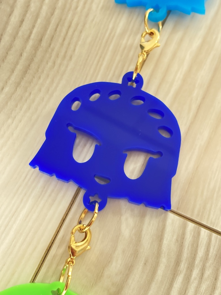 【P5R】連結怪盗団型抜きアクキー