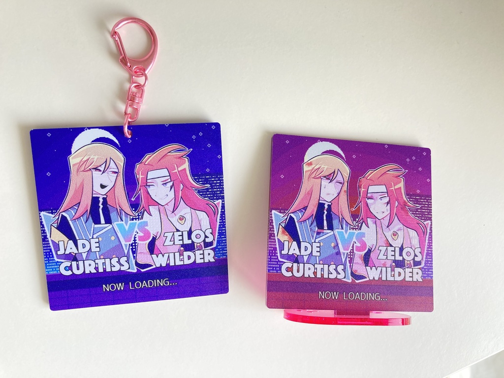 GV格闘ゲーム風立体印刷アクキー/アクスタ