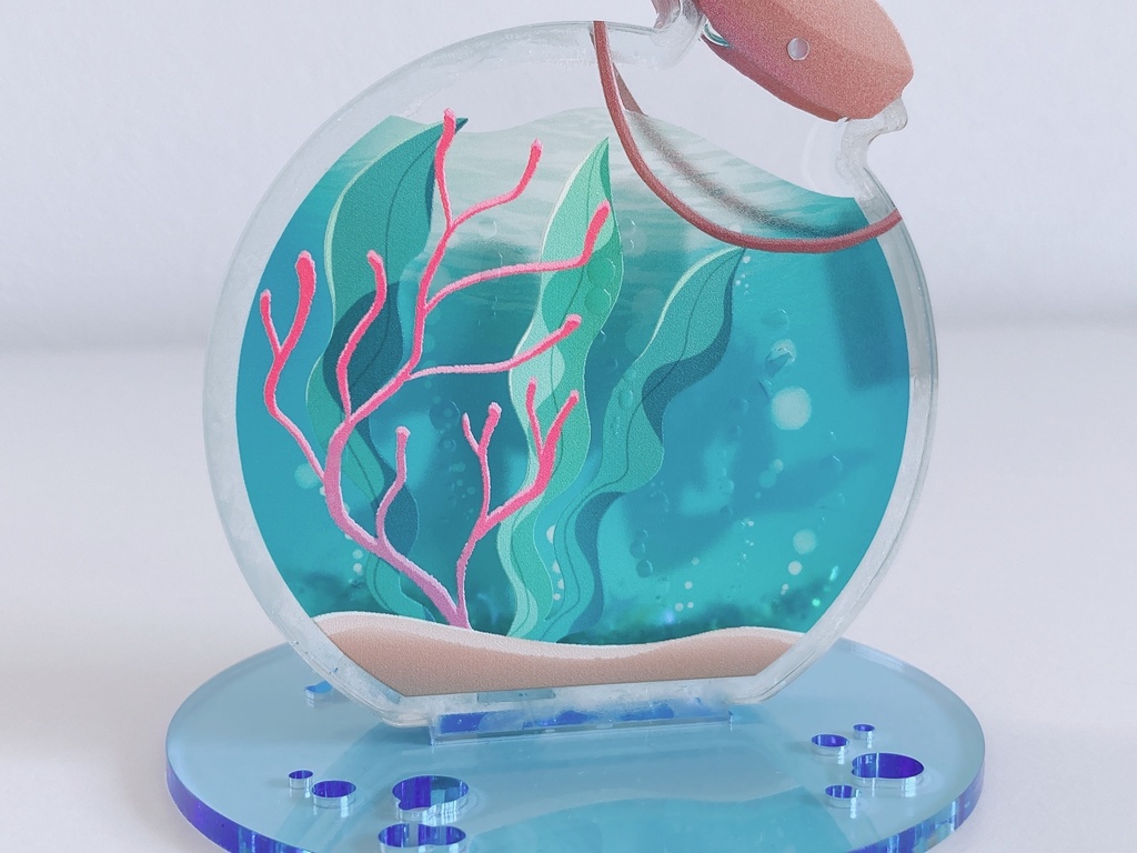 【通販限定】瓶入り人魚のジェイゼロ流砂アクスタ