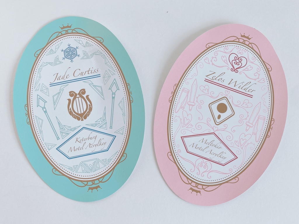 ゴールデンビクトリーモーテル風アクキー