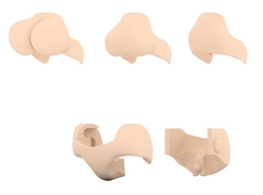 【機人企画】 胸部 パーツセット 【アース】【敖天】【せせり】用