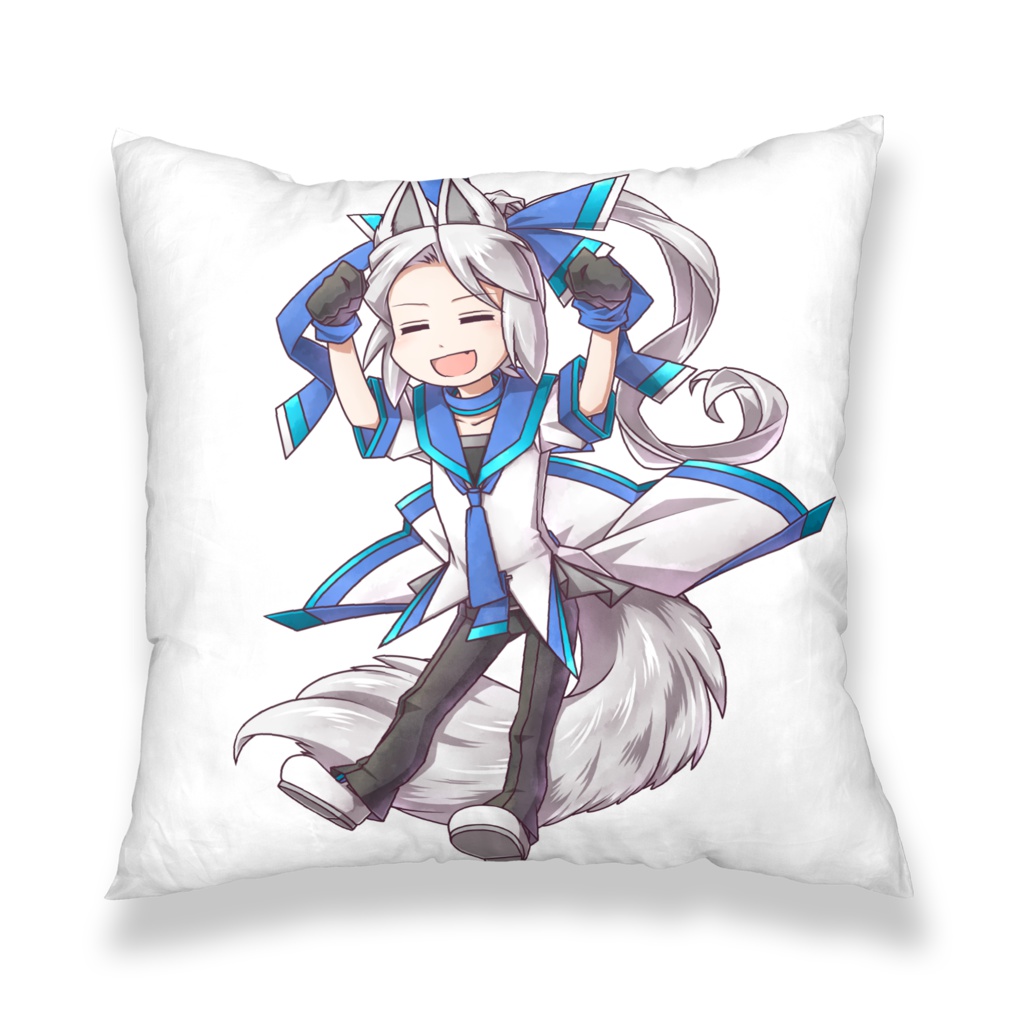 【受注生産品】空野家のなかまたち/ななみちゃん&むつまるくんクッションカバー