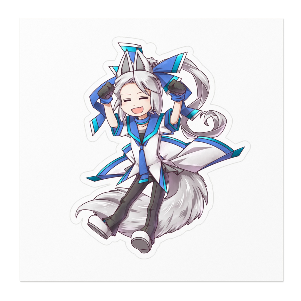 【受注生産品】空野家のなかまたち/むつまるくんステッカー