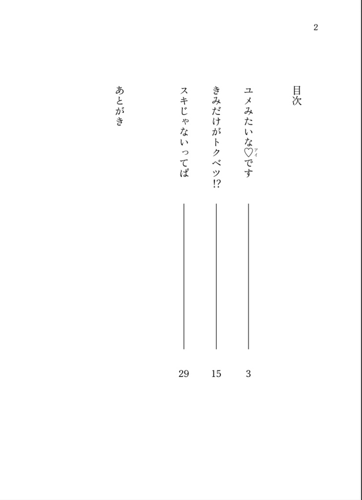 ウソつきは♡(アイ)のはじまり1