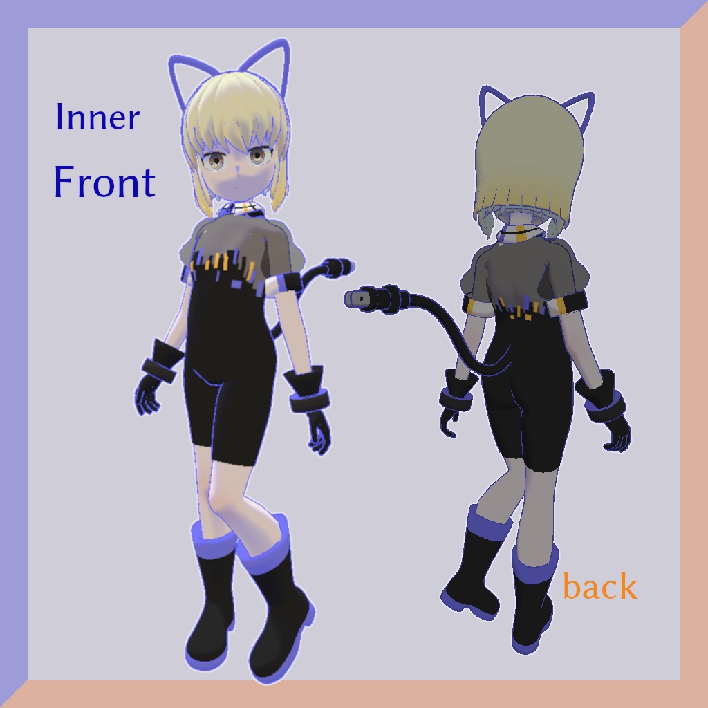 がしろβ版 -オリジナル3Dモデル-