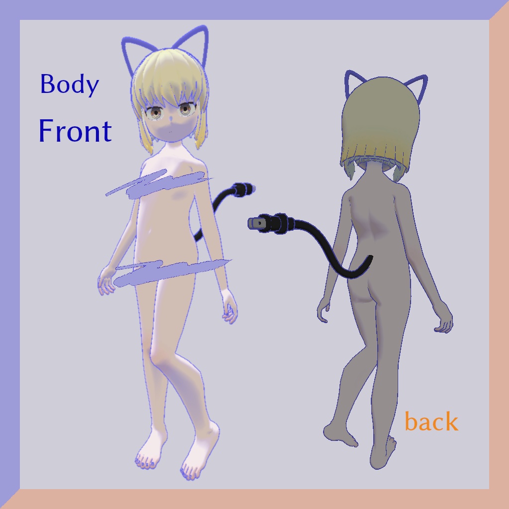 がしろβ版 -オリジナル3Dモデル-