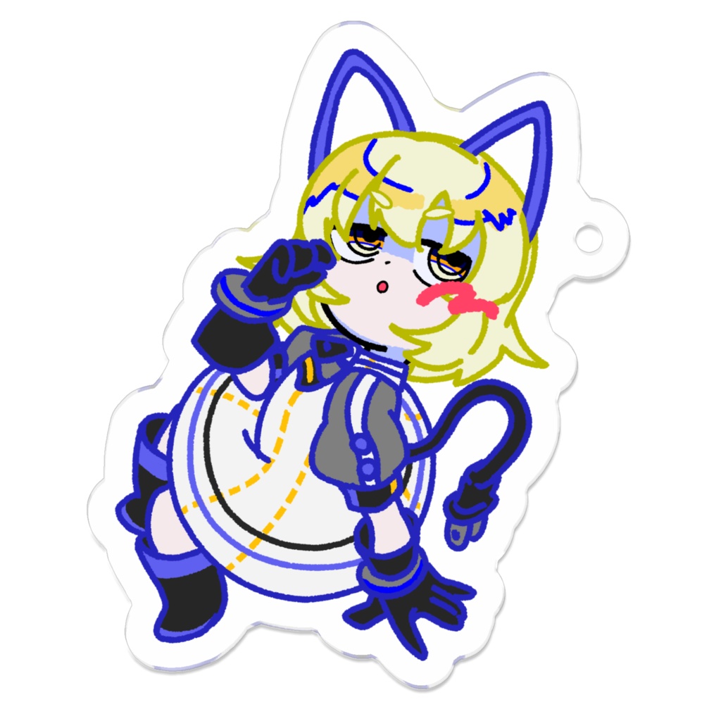 がしろアクリルキーホルダー