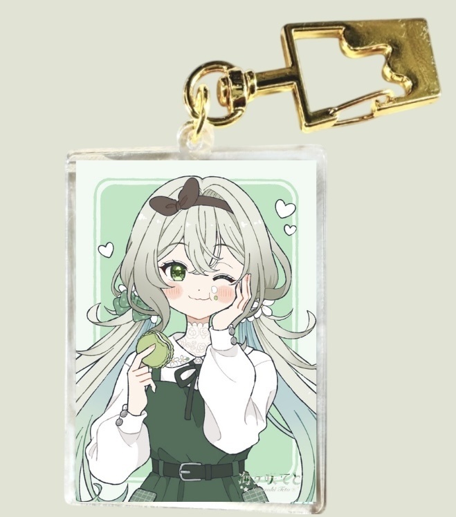 もぐもぐ　アクリルキーホルダー