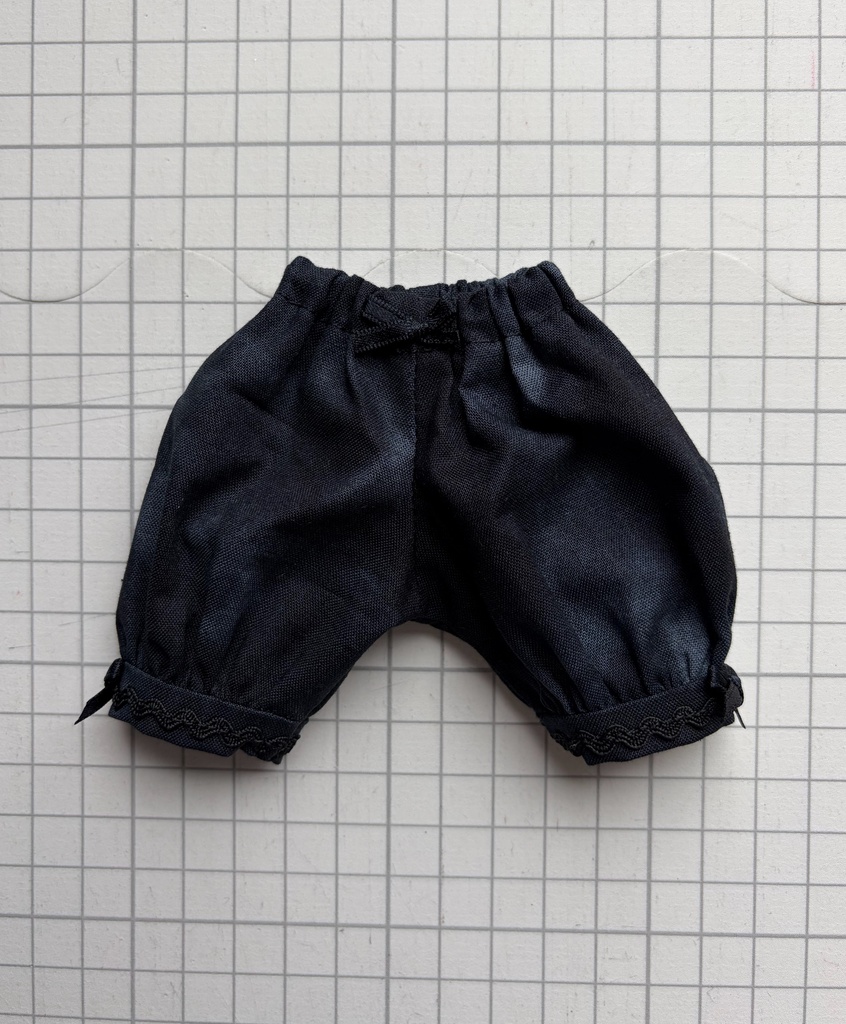 幼SD  ハロウィンかぼちゃパンツ（黒むら染め）