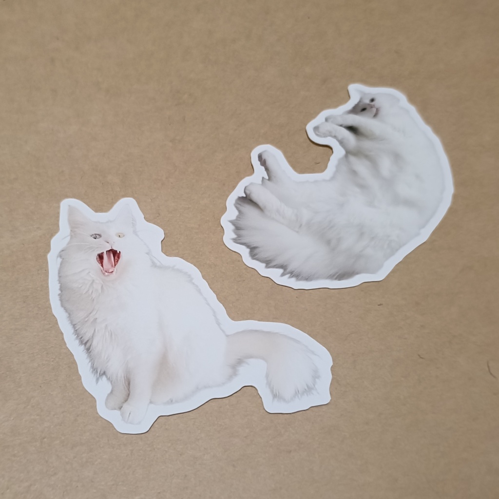 魔王(猫)シールセット