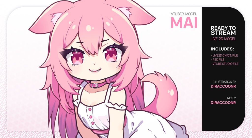 Vtuber Model Mai 【Live2D】