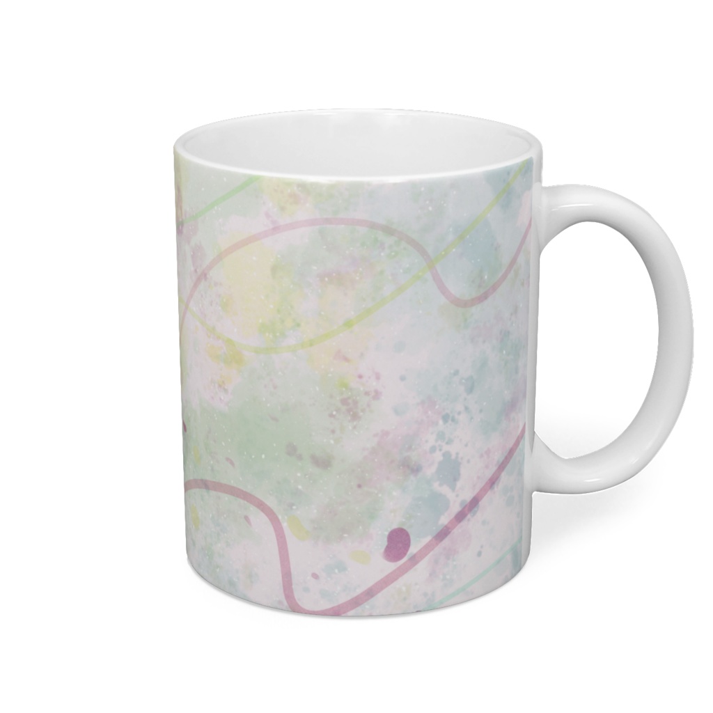 花冠とナリコちゃん マグカップ