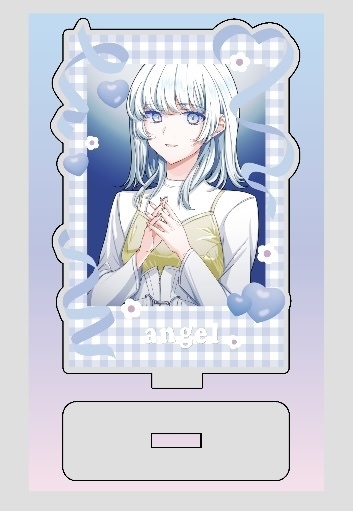 【白羽いる】限定イラストアクリルスタンド