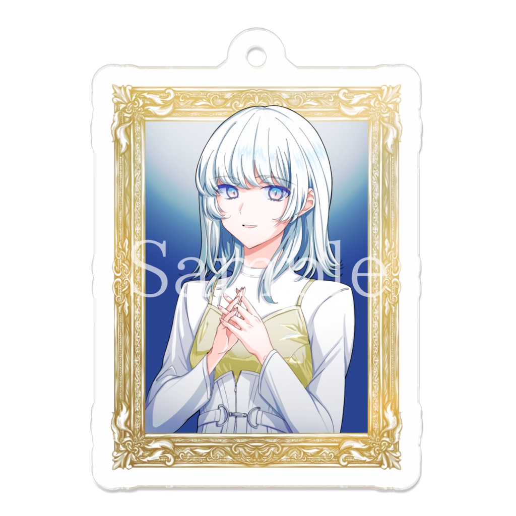 【白羽いる】アクリルキーホルダー