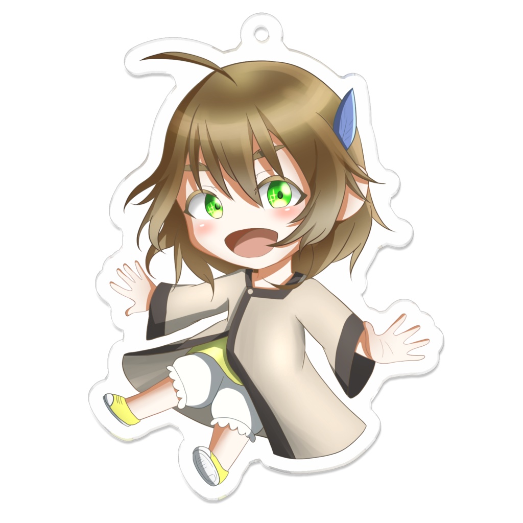 花鳥風月のアクリルキーホルダーだよ！！！