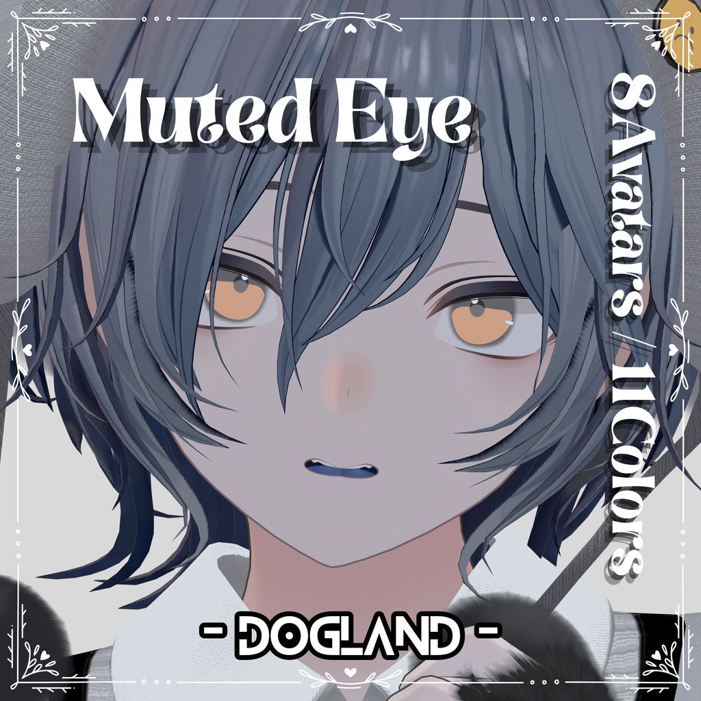 🐶Muted Eye🐶〖8Avatars/11Colors/EyeTexture〗#DOGLAND1