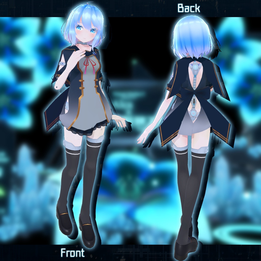 "I-s(アイズ)"【VRChat向けオリジナルアバター】