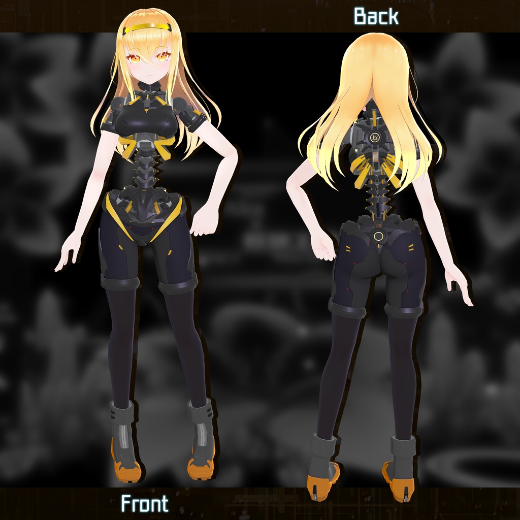 "I-v(アイヴィ)"【VRChat向けオリジナルアバター】